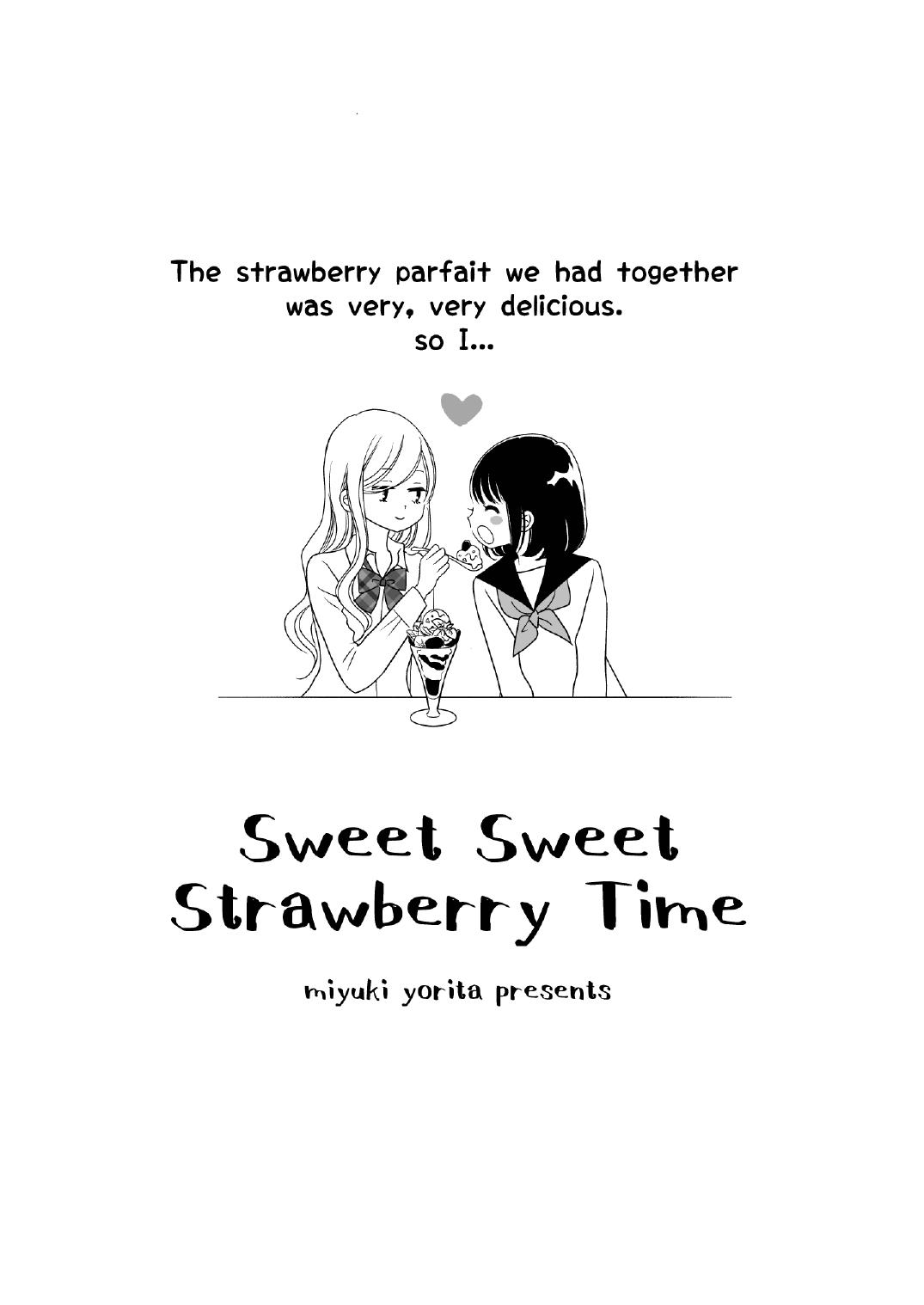sweet sweet strawberry time
