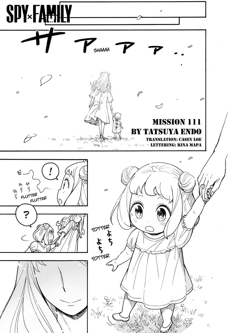spy x family, ch. 111