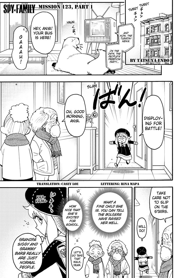 spy x family, ch. 123.1