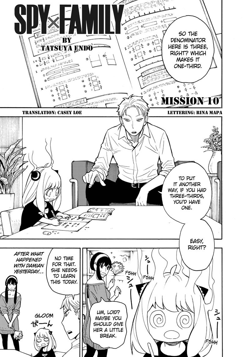 spy x family, ch. 10