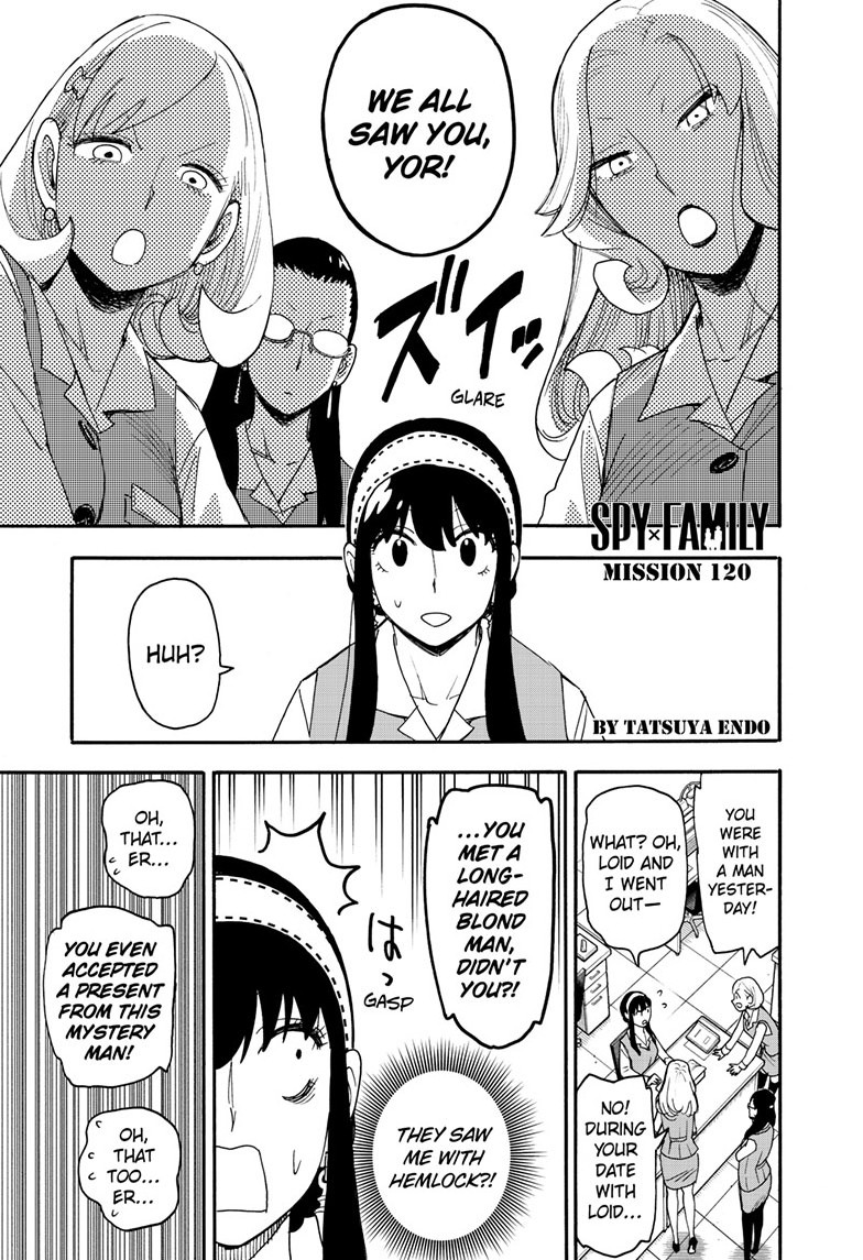 spy x family, ch. 120
