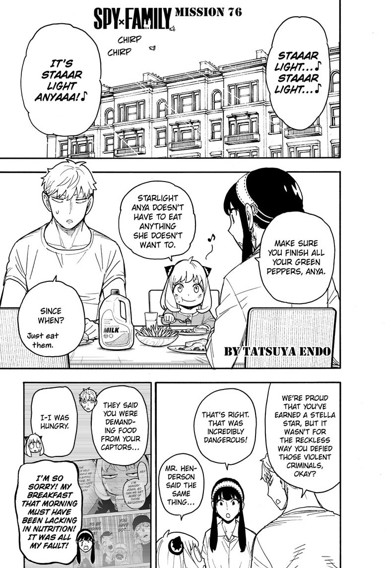 spy x family, ch. 76