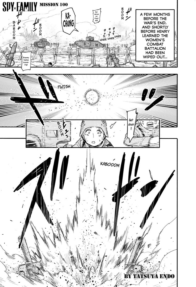 spy x family, ch. 100