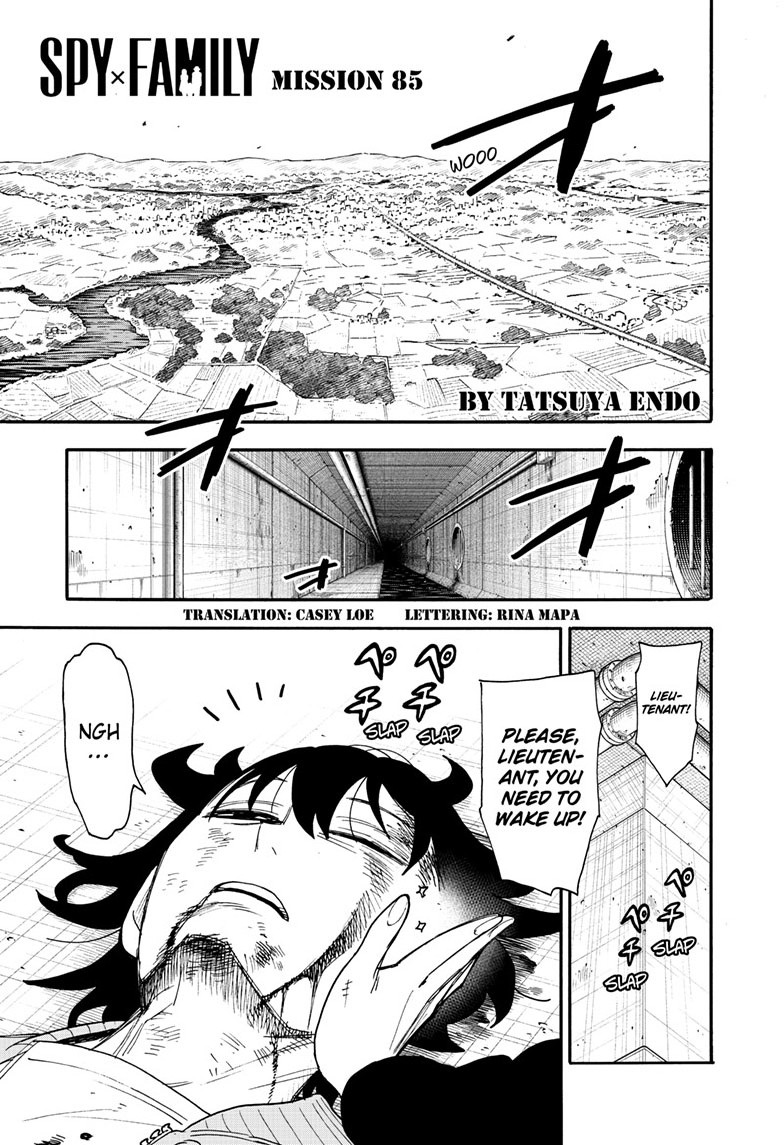 spy x family, ch. 85