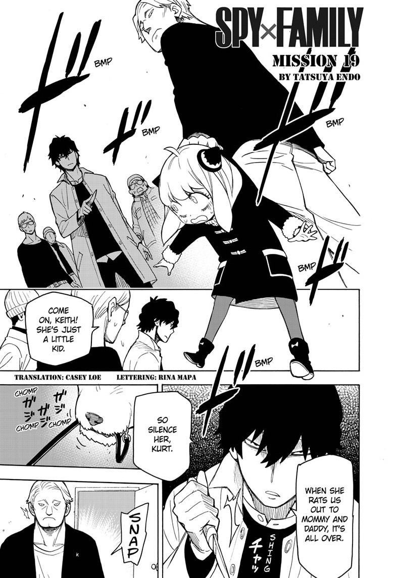 spy x family, ch. 19