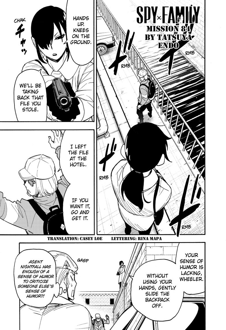 spy x family, ch. 84