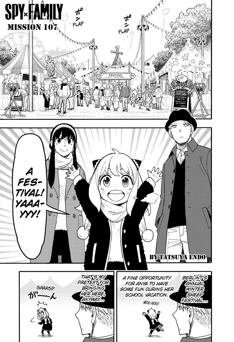 spy x family, ch. 107