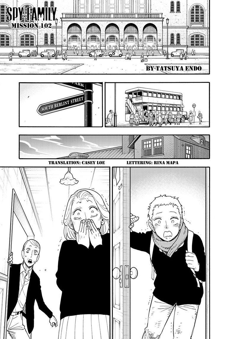 spy x family, ch. 102