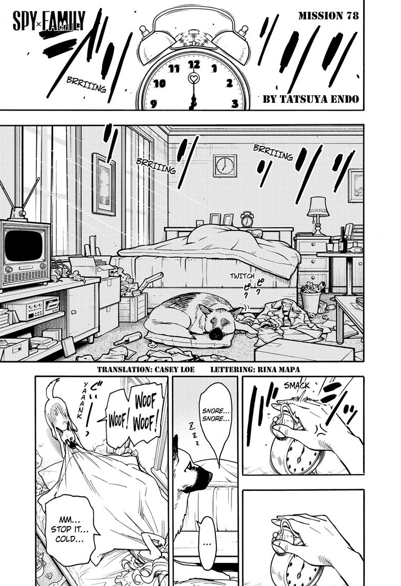 spy x family, ch. 78