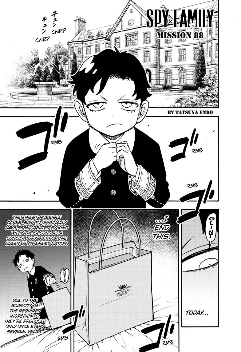 spy x family, ch. 88