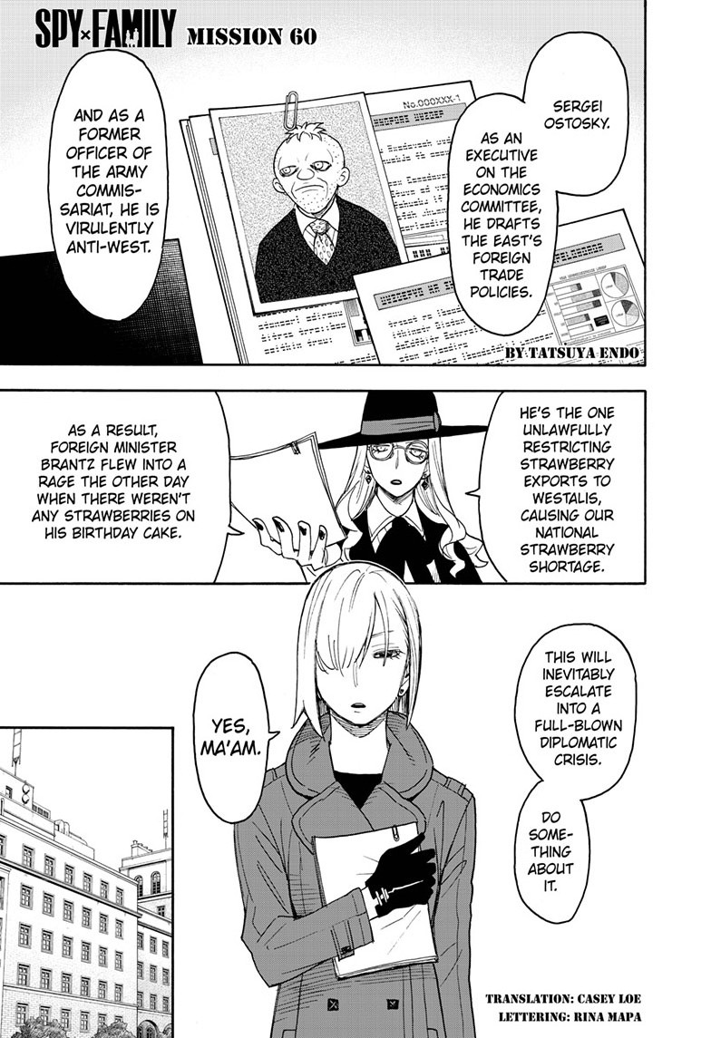 spy x family, ch. 60