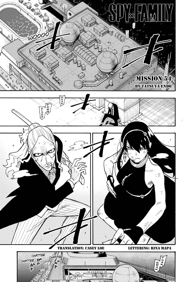 spy x family, ch. 54