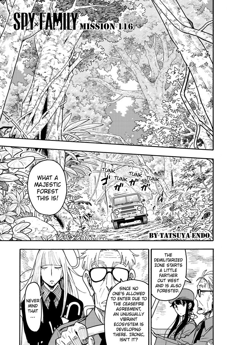 spy x family, ch. 116