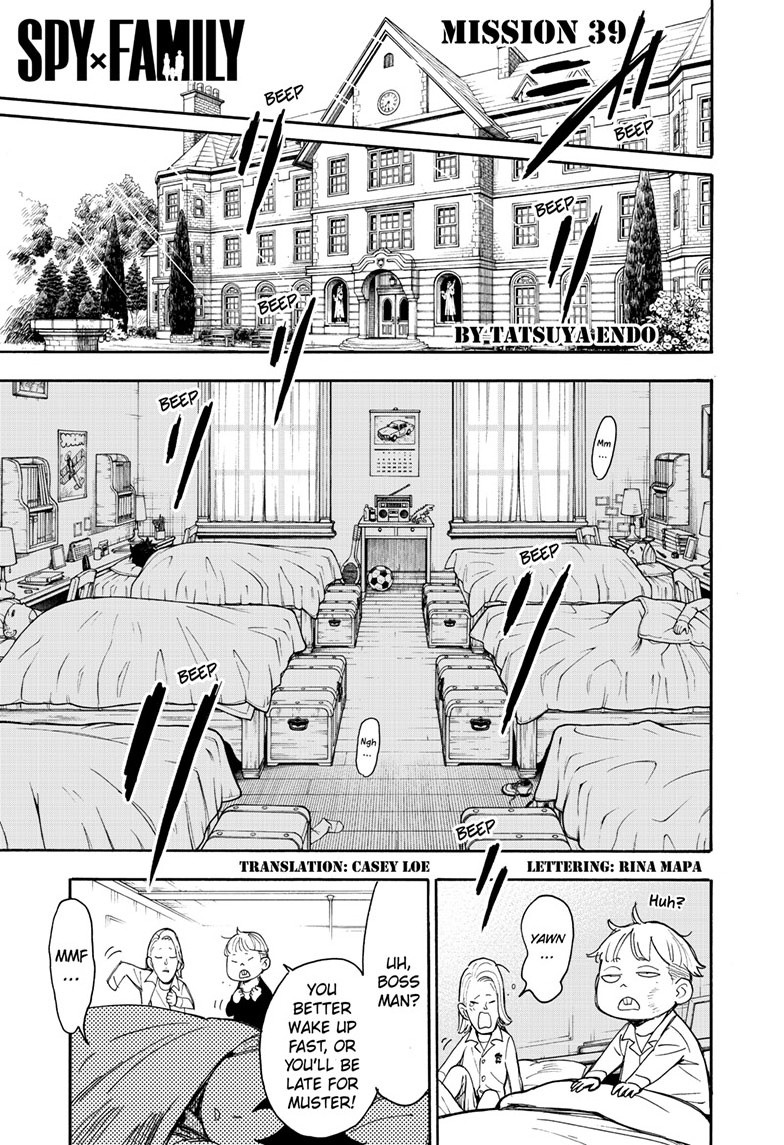spy x family, ch. 39