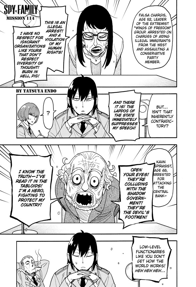 spy x family, ch. 114