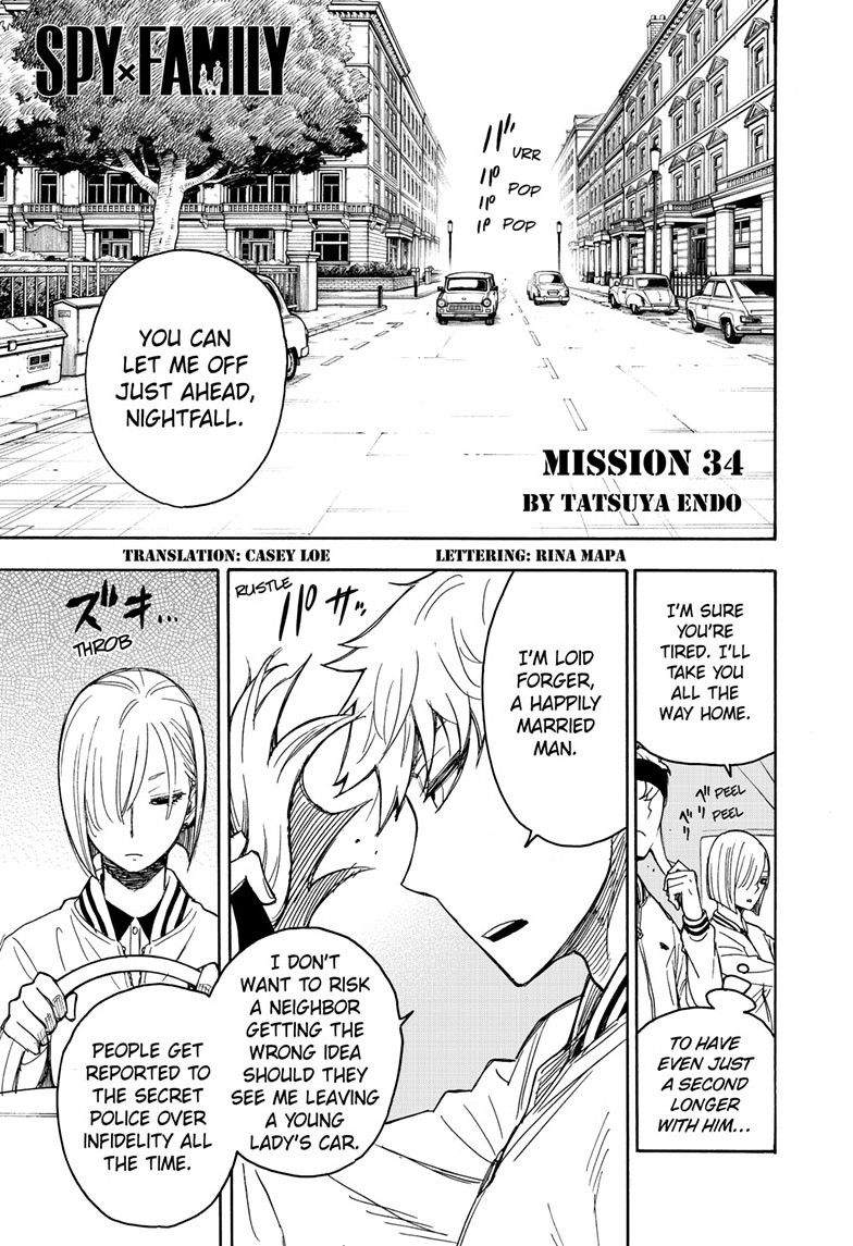 spy x family, ch. 34