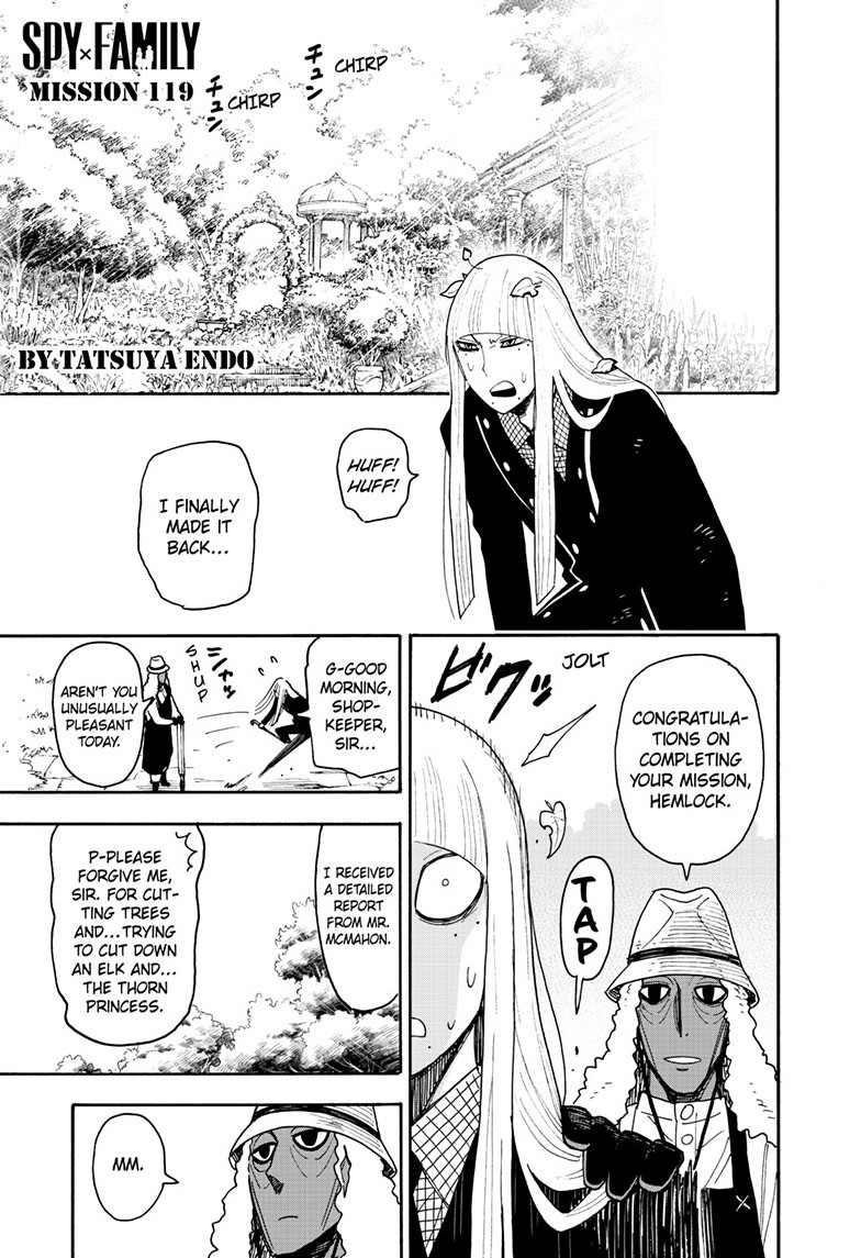 spy x family, ch. 119