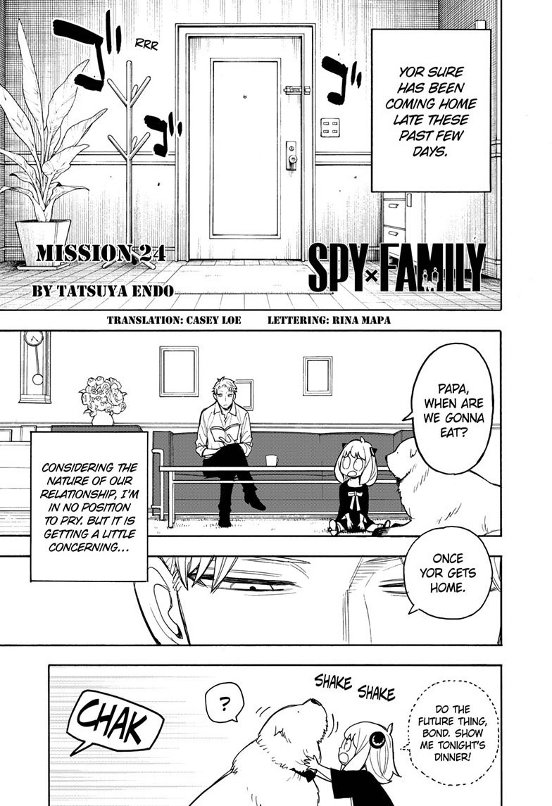 spy x family, ch. 24
