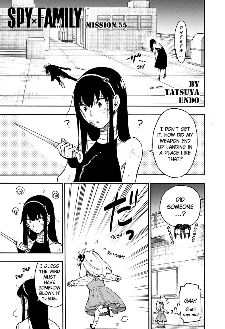 spy x family, ch. 55