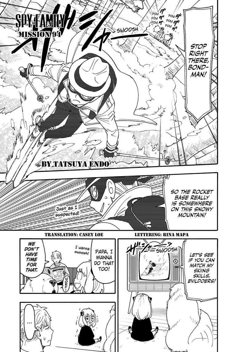 spy x family, ch. 94