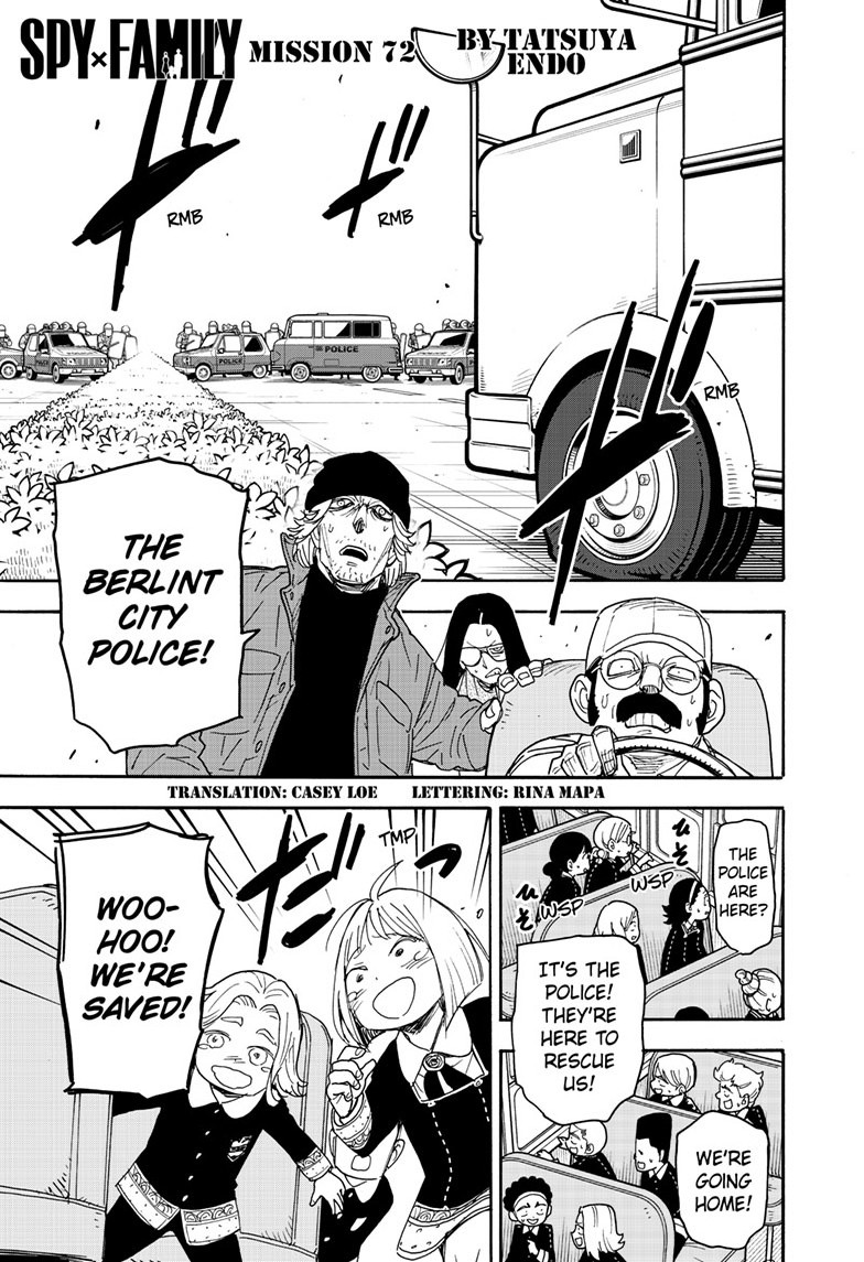 spy x family, ch. 72