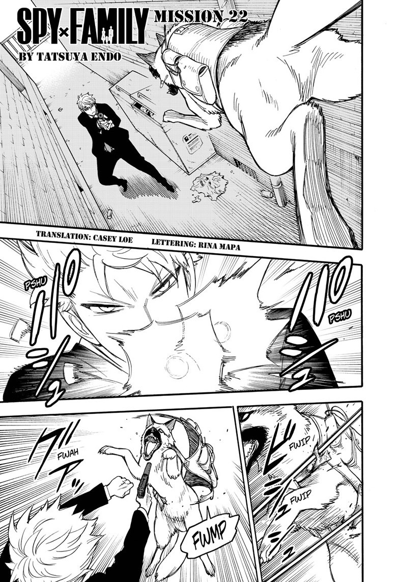 spy x family, ch. 22