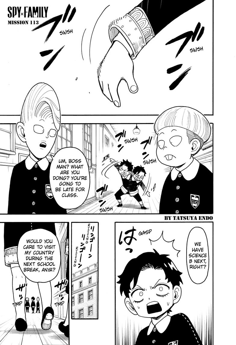 spy x family, ch. 113