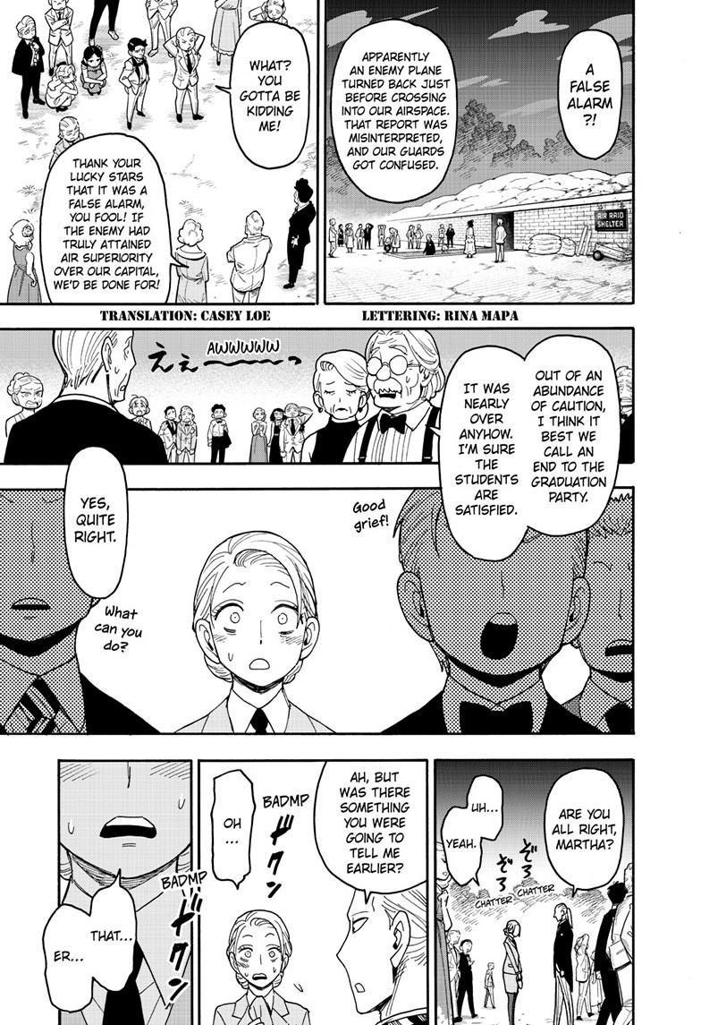 spy x family, ch. 99