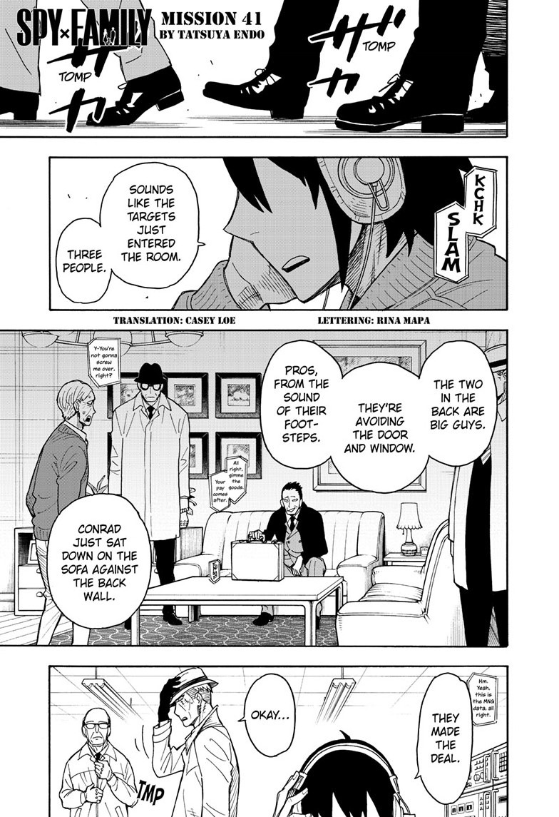 spy x family, ch. 41