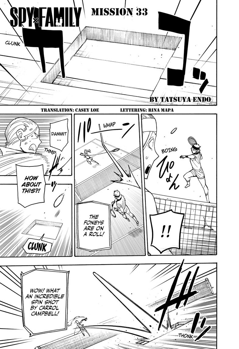 spy x family, ch. 33
