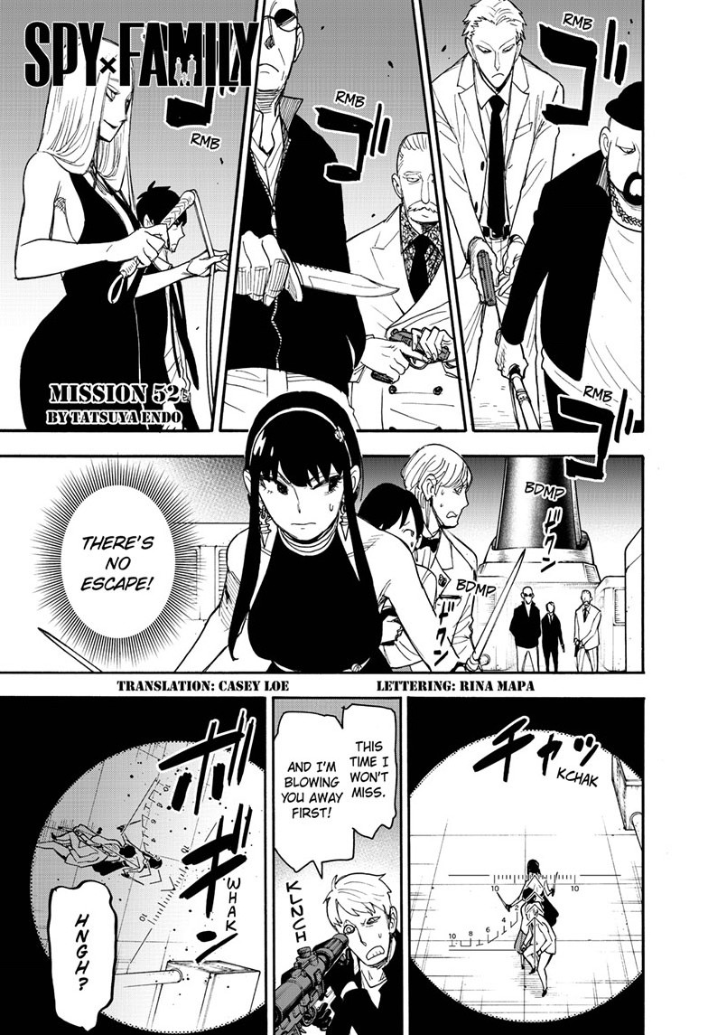 spy x family, ch. 52