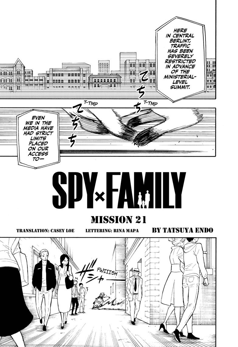 spy x family, ch. 21