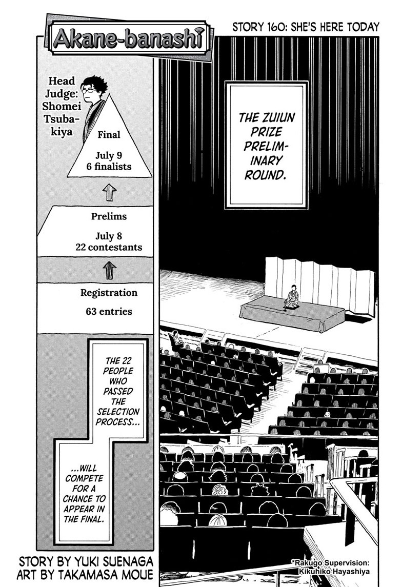 akane-banashi, ch. 160