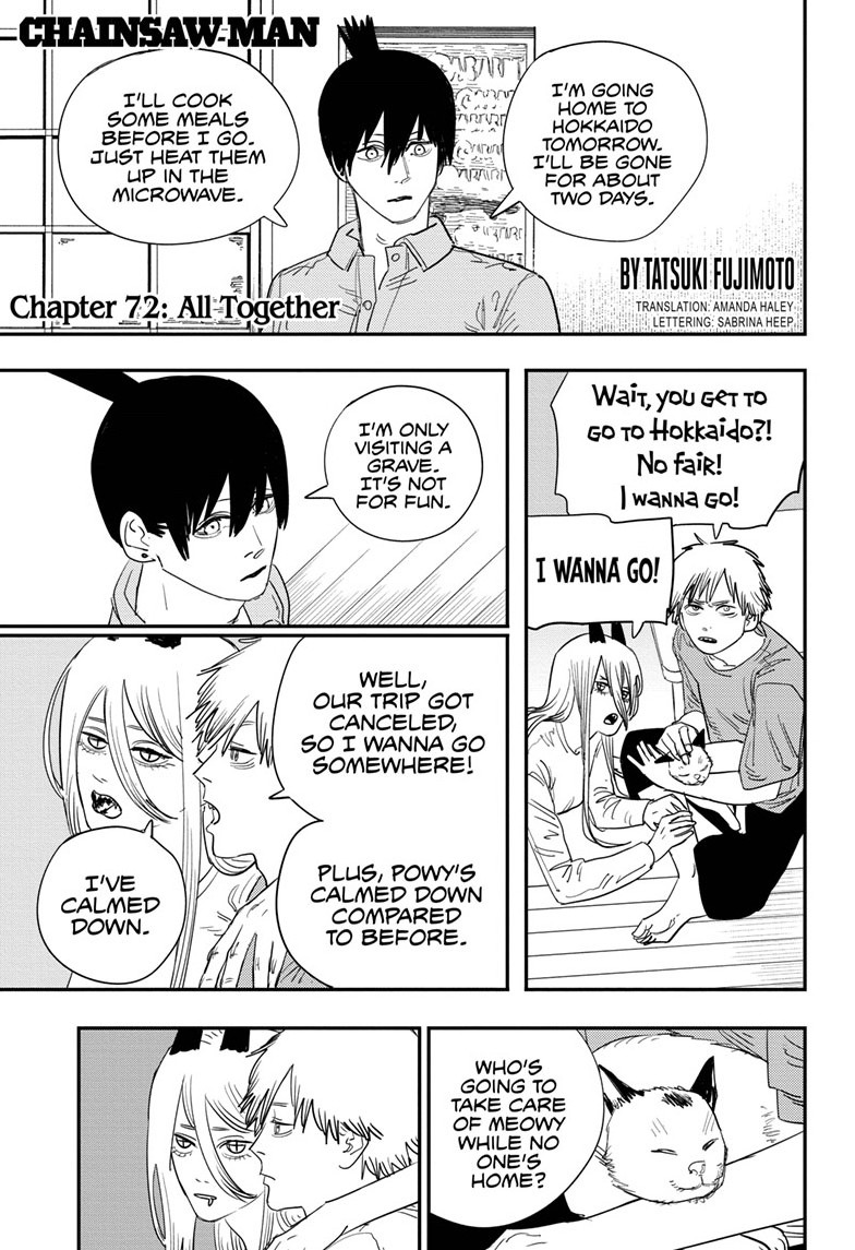 chainsaw man, ch. 72