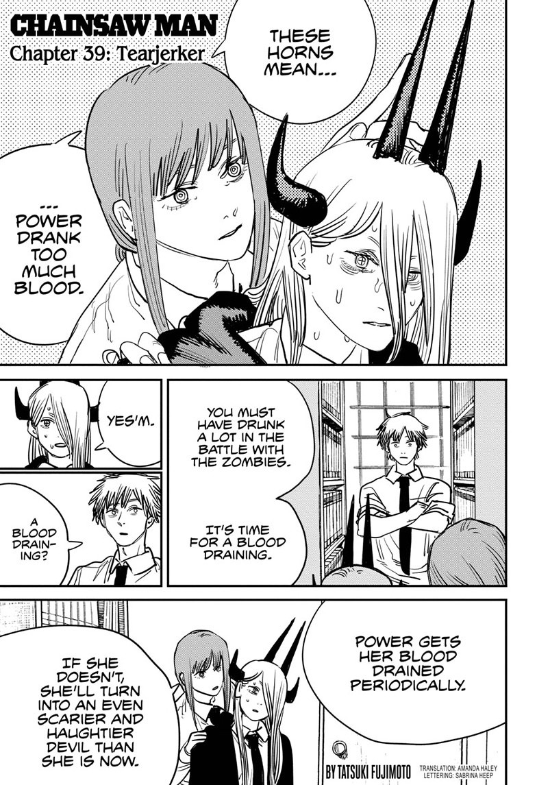 chainsaw man, ch. 39