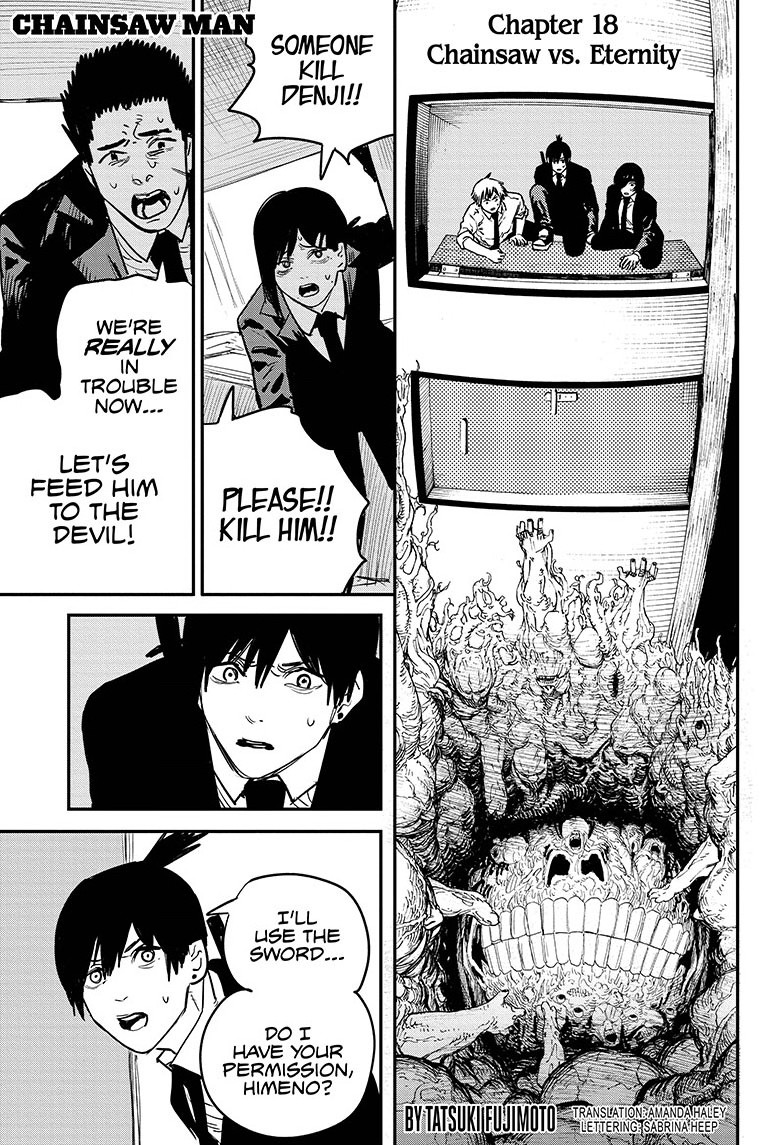chainsaw man, ch. 18