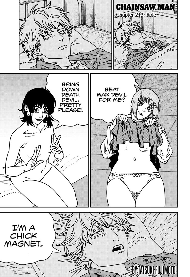 chainsaw man, ch. 213