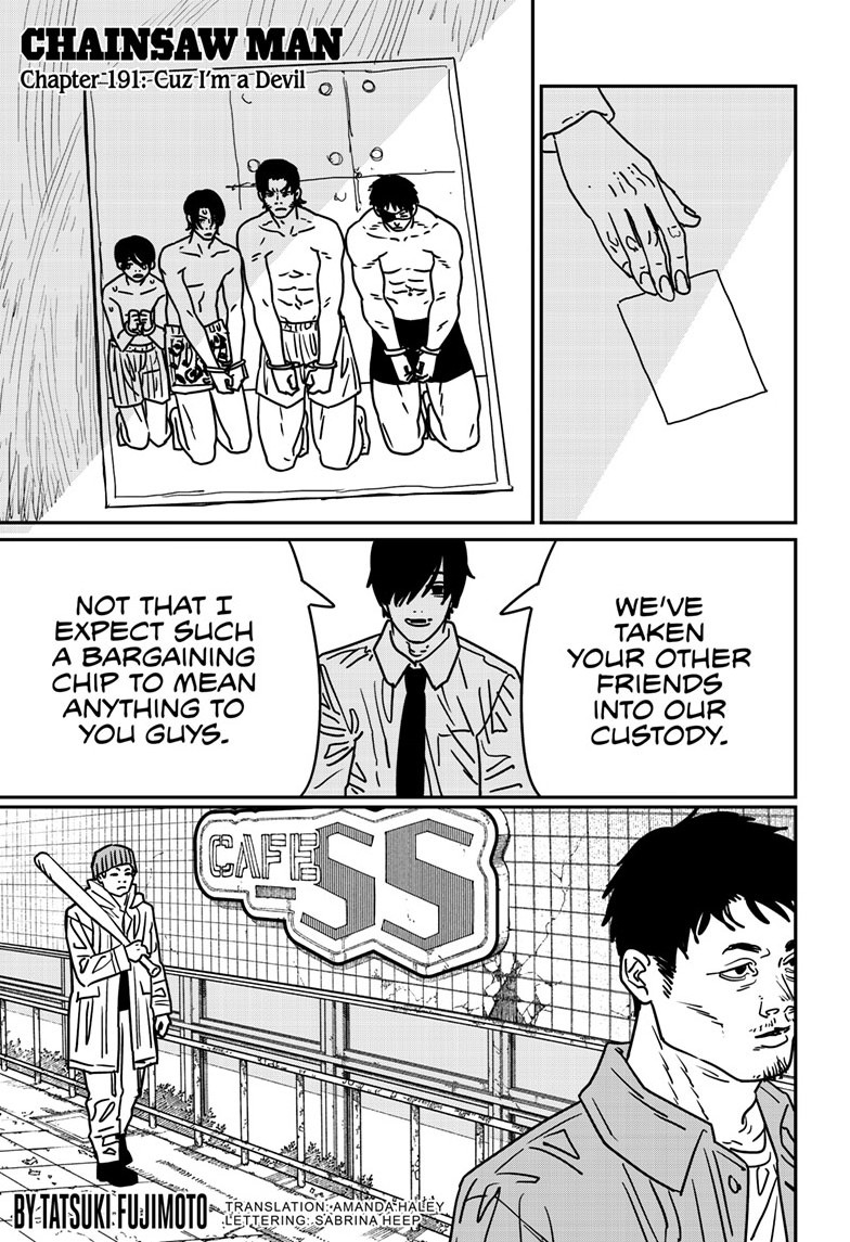 chainsaw man, ch. 191