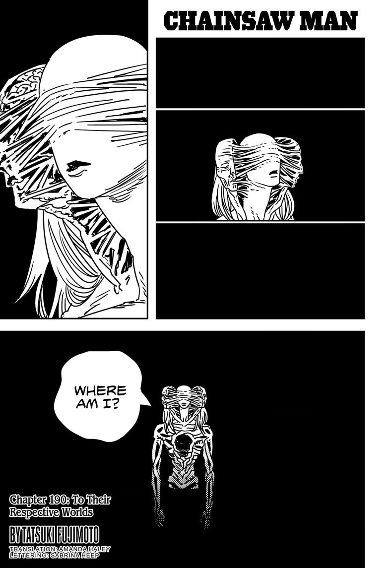 chainsaw man, ch. 190