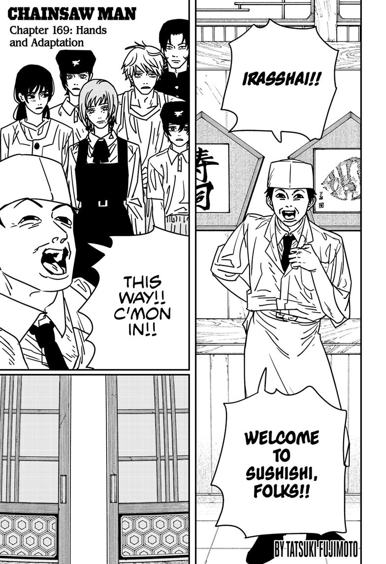 chainsaw man, ch. 169