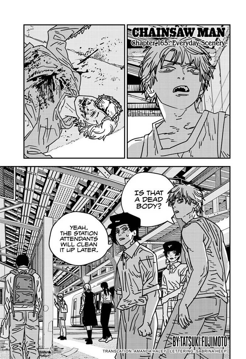 chainsaw man, ch. 165