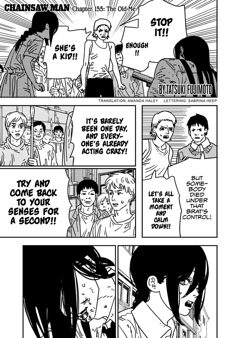 chainsaw man, ch. 155