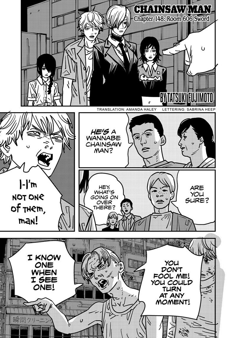 chainsaw man, ch. 148