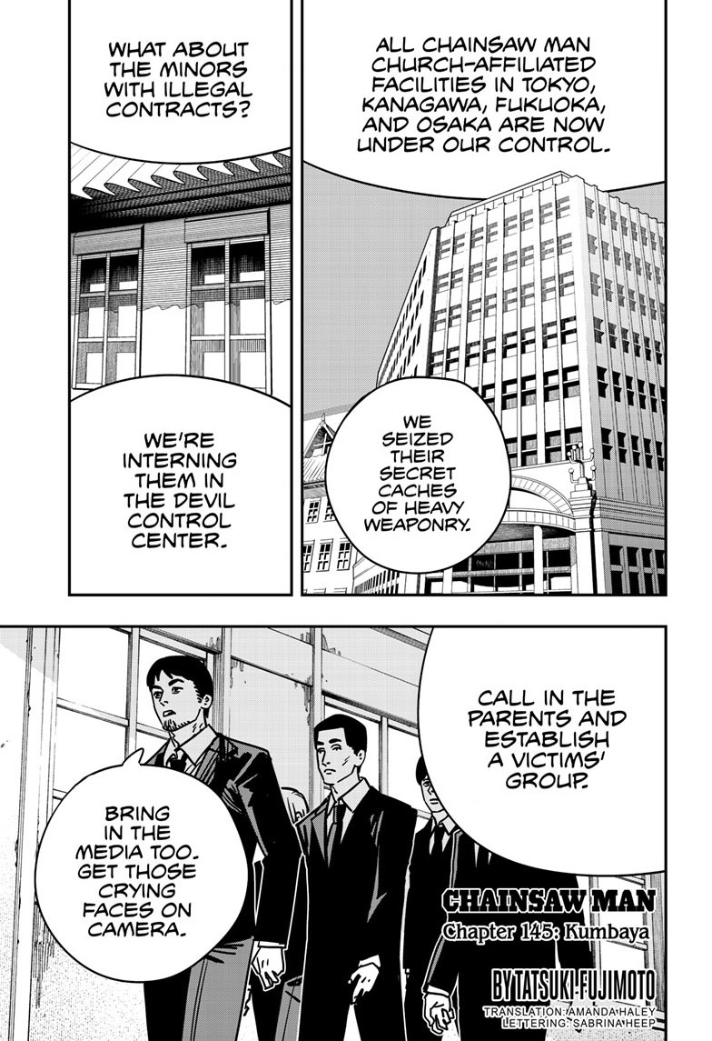 chainsaw man, ch. 145