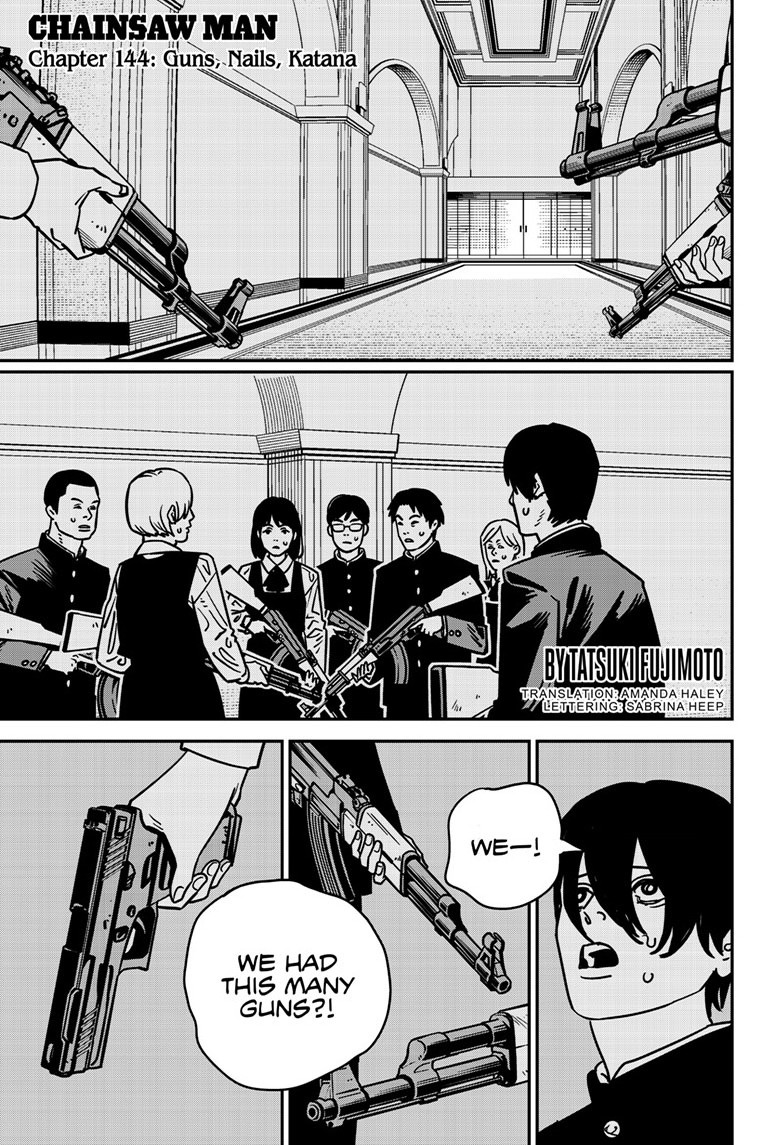 chainsaw man, ch. 144