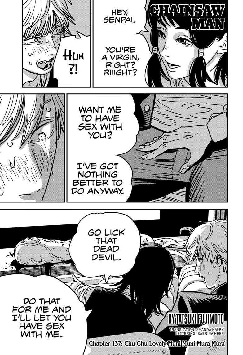 chainsaw man, ch. 137