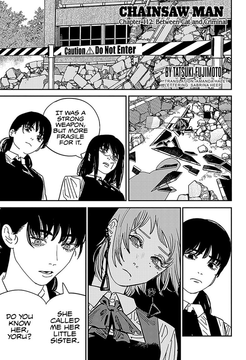 chainsaw man, ch. 112