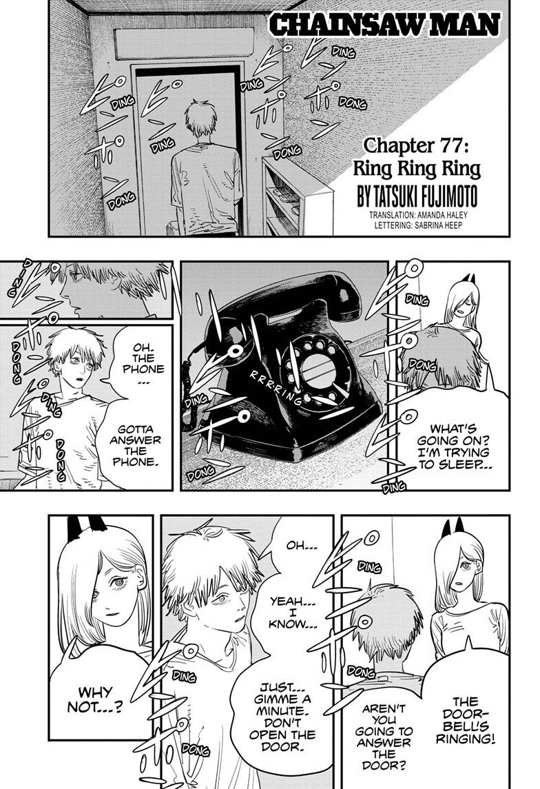 chainsaw man, ch. 77