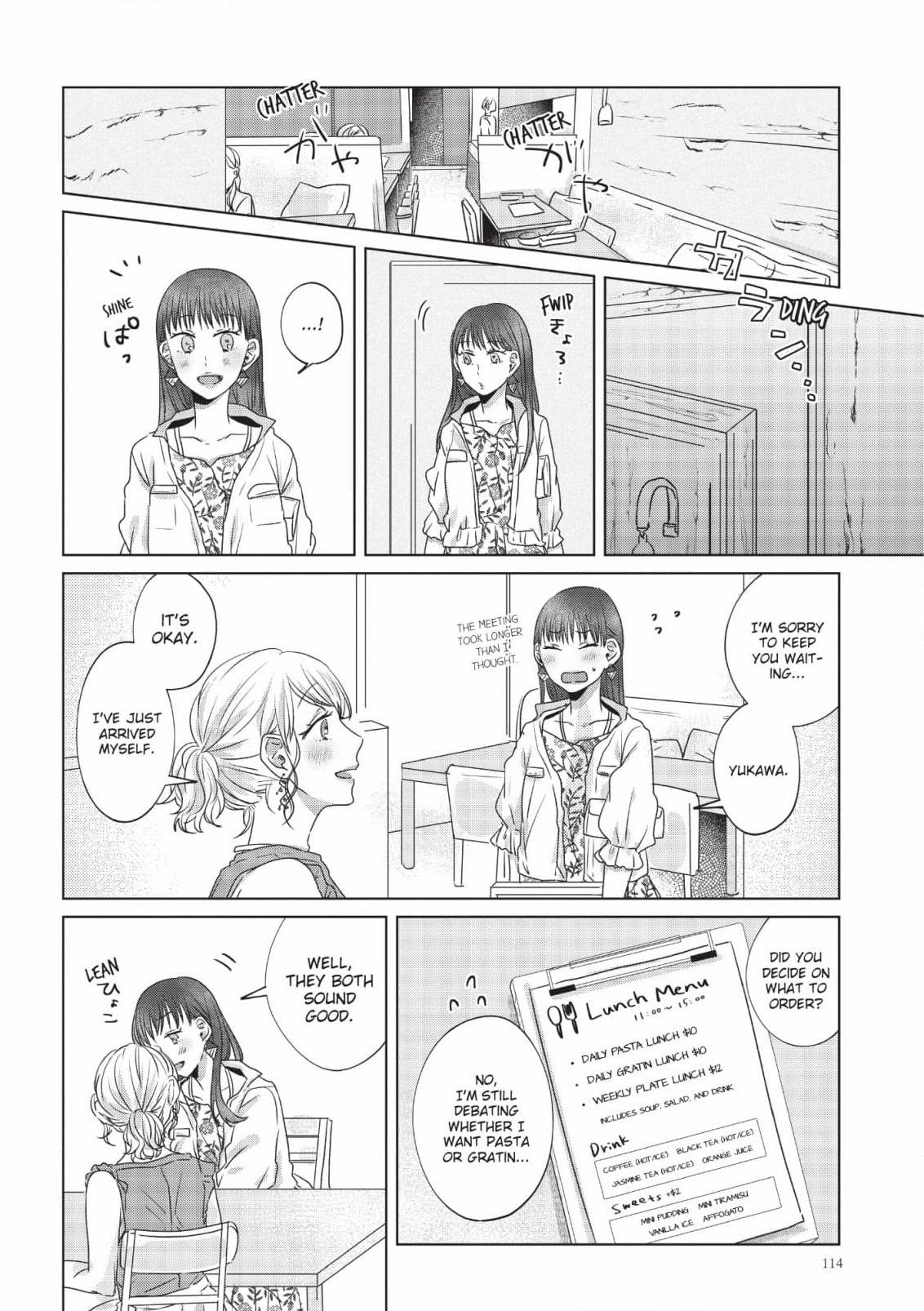 if we leave on the dot, ch. 11