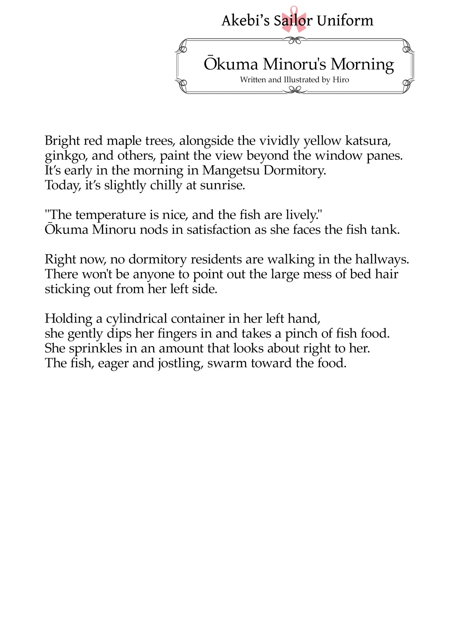 akebi-chan no sailor fuku, ch. 80.1